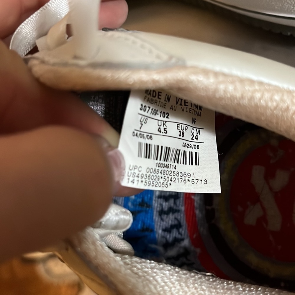 Nike Air Force 1 XV limited edition size 7 NWOB pearl - Picture 5 of 11